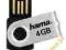 Hama DYSK USB HAMA ROTATE MINI 2.0 4GB