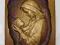 PŁASKORZEŹBA OBRAZ MATKA BOSKA MADONNA CHRZEST