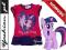 PONY tunika bluzka TWILIGHT SPARK róż 116 122 SALE