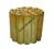 rollborder 20 x 180 palisada mini płotek płot