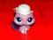 lps littlest pet shop BÓBR z czapeczką