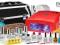 ZESTAW DO MANICURE 10 LAKIER HYBRYDOWY LAMPA KUFER