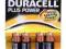 DURACELL PLUS POWER AA 4 SZT