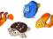 Gumowe RYBKI zwierzątka do kąpieli NEMO 4szt