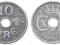Dania - moneta - 10 Oere 1942