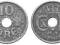 Dania - moneta - 10 Oere 1943