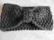 NOWOŚĆ !!!  CIEPLUTKA OPASKA TURBAN - GRAFITOWYM -
