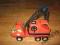 Stara zabawka Samochód Metalowy Dźwig Tonka