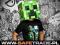 WIELKA GLOWA CREEPERA MINECRAFT UNIKAT MASKA SKLEP