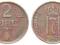 Norwegia - moneta - 2 Oere 1934