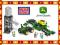 MEGA BLOKS JOHN DEER KLOCKI SIEWNIK I ZAŁOGA 80842
