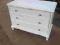 Stylowa komódka,bielona,przecierana