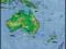 AUSTRALIA I OCEANIA MAPA ŚCIENNA