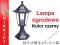 LAMPA LAMPKA OGRODOWA OGRÓD SŁUPEK STOJĄCA E27 DOM