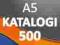 Katalogi A5 500 12str katalog / broszury foldery