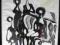 Picasso wskie trendy - malowane weglem