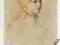 PORTRET KOBIETA FOLKLOR CZECHY LAT 40 FP 5652