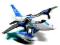 Lego CITY 7723 Police Water Plane UNIKAT