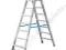 Krause STABILO drabina dwustronna 2x8 stopni