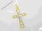 KRZYŻYK WISIOREK ZAWIESZKA ZŁOTO próba 333 PIĘKNY!
