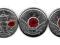 3 x 25 cents Kanada MAKI roczniki 2004, 2008, 2010