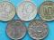 5 x Szwecja 10 ore od 1947 też srebro Ag