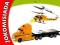 Zestaw CIĘŻARÓWKA LAWETA + HELIKOPTER RC0053