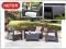* Meble ogrodowe SOFA 2 FOTELE STOLIK Keter Corfu