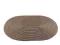 Podkładka na stół Authentics Dot owalna, brązowa