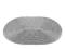 Podkładka na stół Authentics Dot owalna, srebrna
