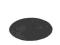 Podkładka na stół Authentics okrągła czarna
