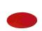 Podkładka na stół Authentics okrągła, czerwona