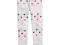 H&amp;M szare legginsy serduszka 98cm