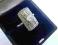 Piekny Art Deco z brylantami 0,35 ct, zloto 585,