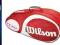 TERMOBAG SQUASH/BADMINTON/TENIS WILSON TEAM 6PK