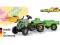 Rolly Toys Traktor Kid zielony z łyżką i przyczepą Rolly Toys Traktor Kid zielony z łyżką i przyczepą