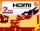 HD21 KABEL PRZEWÓD HDMI - MINI HDMI GOLD FULL 2m