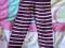 Legginsy H&amp;M rozmiar 104 paski!!!