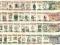 145. PRL banknoty z nadrukami MIX (37szt)