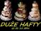 DUŻE HAFTY - TORT z 4 ręczników RĘCZNIKI z HAFTAMI