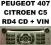 Radio CD RD4 Citroen c5 &amp; Peugeot 407 + VIN
