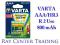 4x VARTA R2Use AAA/R3 -800 mAh tech. ENELOOP Wwa