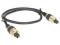 KABEL OPTYCZNY TOSLINK-0.5M/GOLD  ABCV