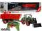 ZDALNIE STEROWANY TRAKTOR Z TUREM + PRZYCZEPA 301B