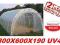 TUNEL FOLIOWY SZKLARNIA 3x6 18m2 FOLIA 4-SEZONOWA
