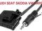 Adapter jack AUX VW AUDI SEAT SKODA MFD2 RNS2 Navi