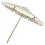 PARASOL OGRODOWY DREWNIANY śr-300cm ECRU MB0256