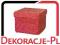 Kosz Red Square 23x23x18cm 032433