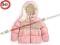 NEXT KURTKA różowa ocieplana polar zima 6-9m 74cm