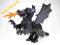 LEGO FIGURKA CZARNY SMOK BLACK DRAGON CASTLE